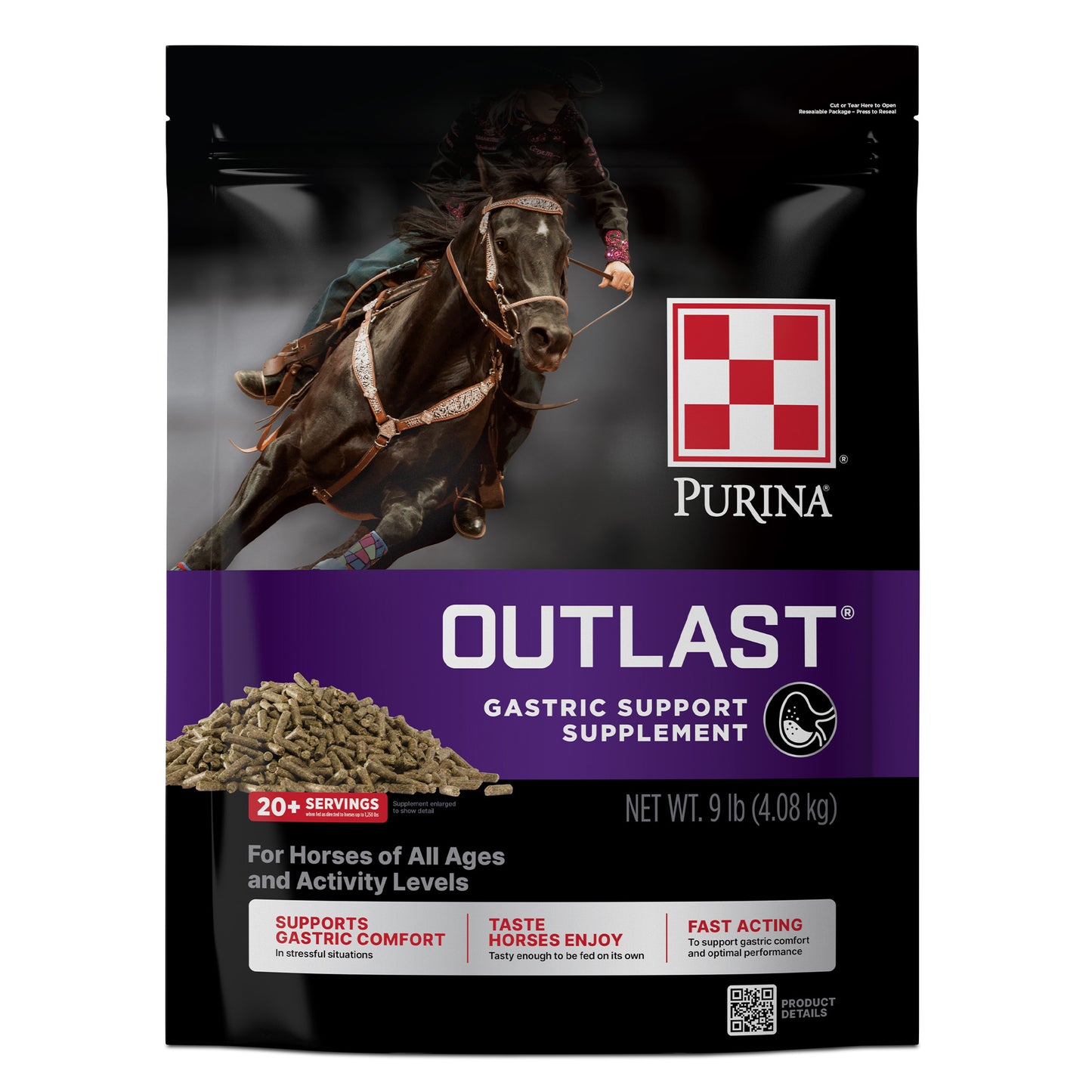 Purina® Outlast® Gastric Support Horse Supplement