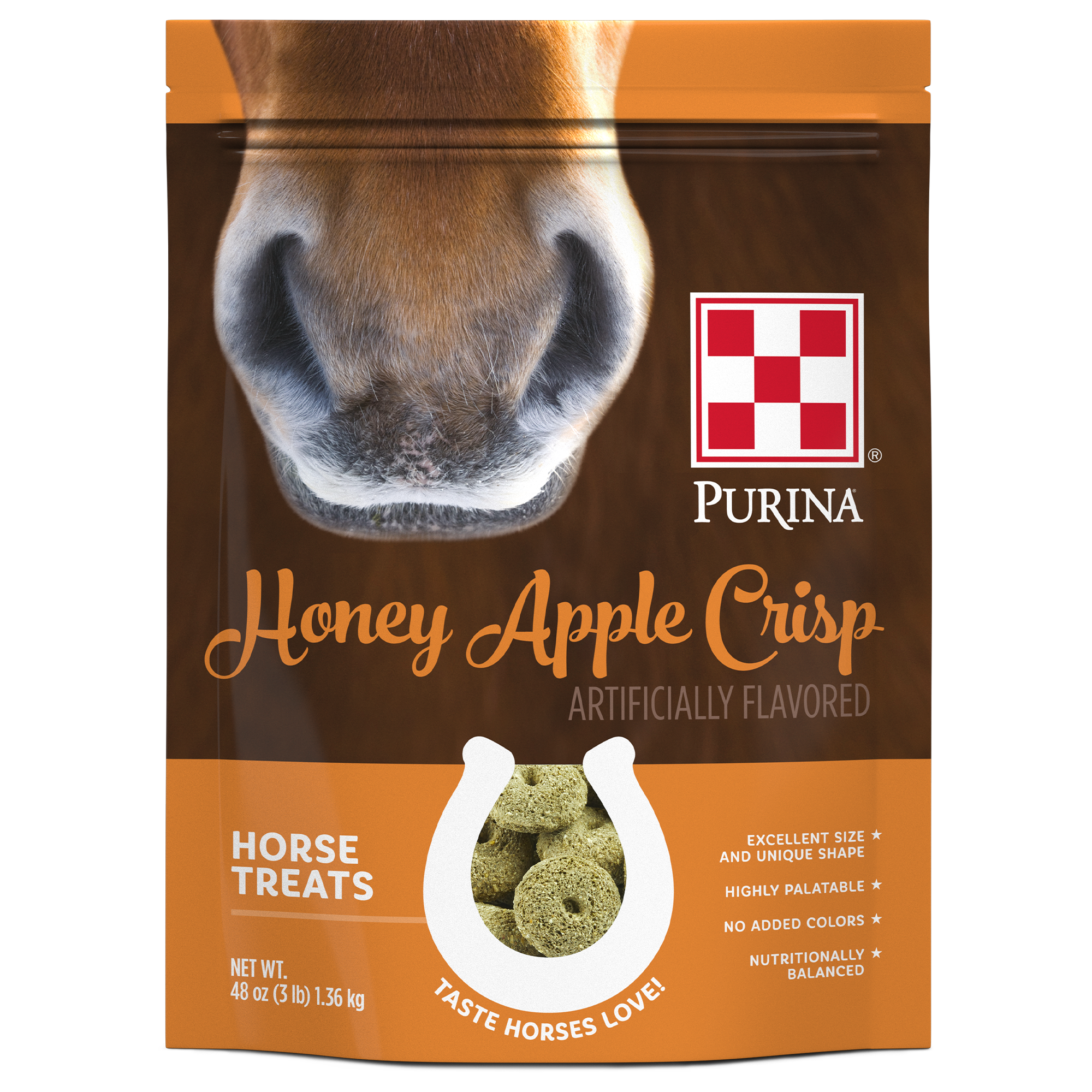 Purina® Honey Apple Crisp Horse Treats