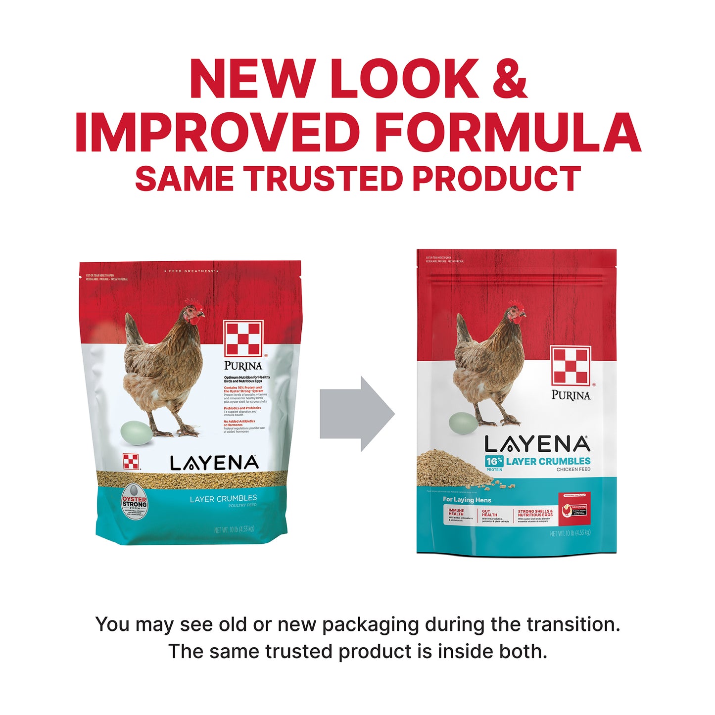 Purina® Layena® Crumbles Chicken Food