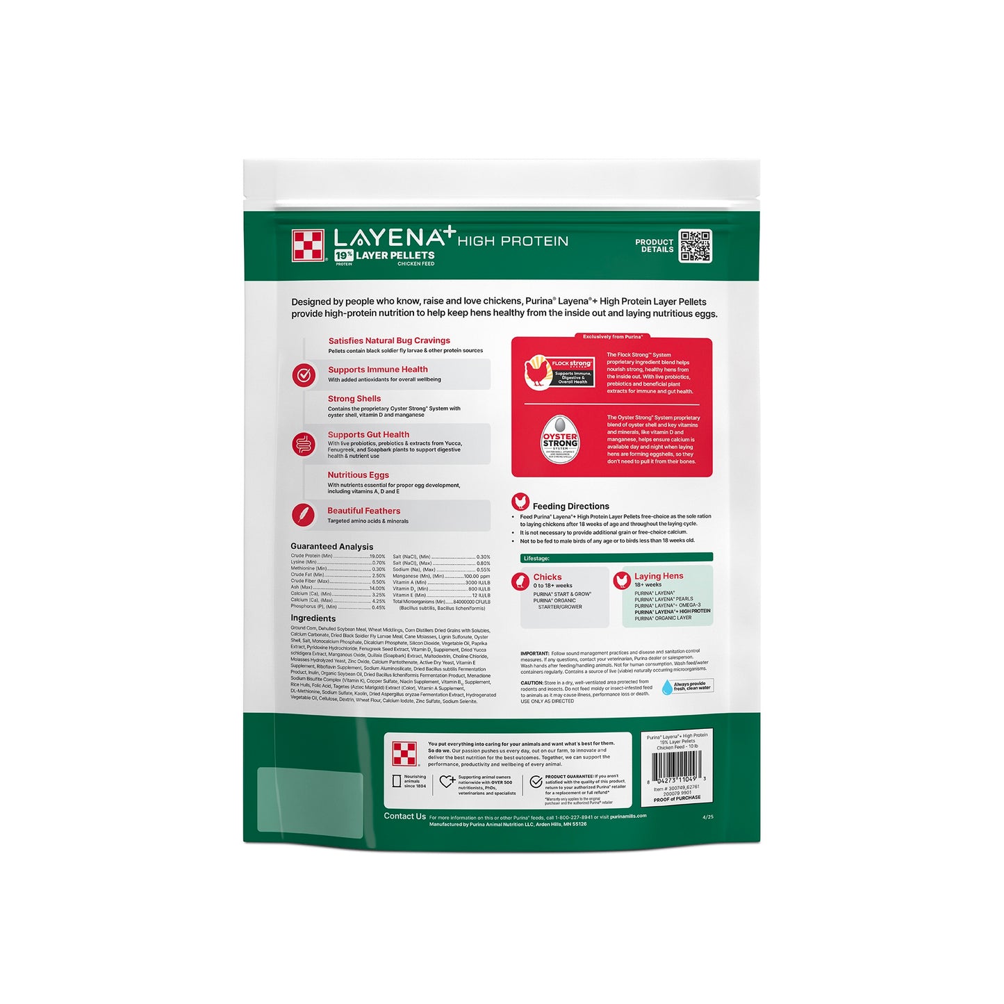 Purina® Layena®+ High Protein Layer Feed