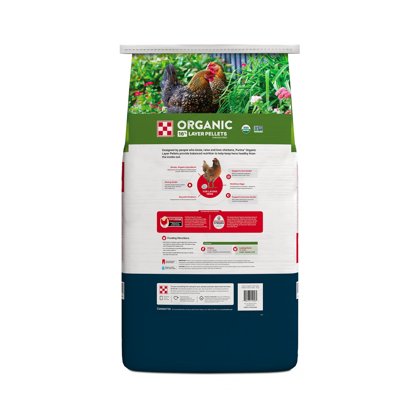 Purina® Organic Layer Pellets Chicken Food