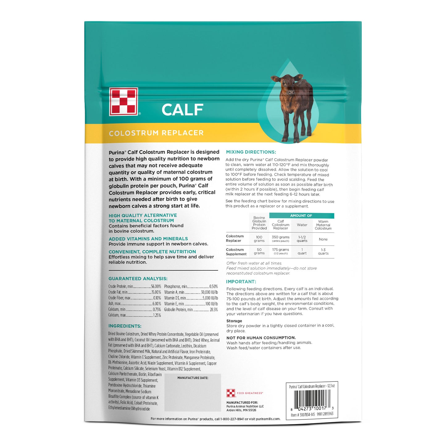 Purina® Calf Colostrum Replacer
