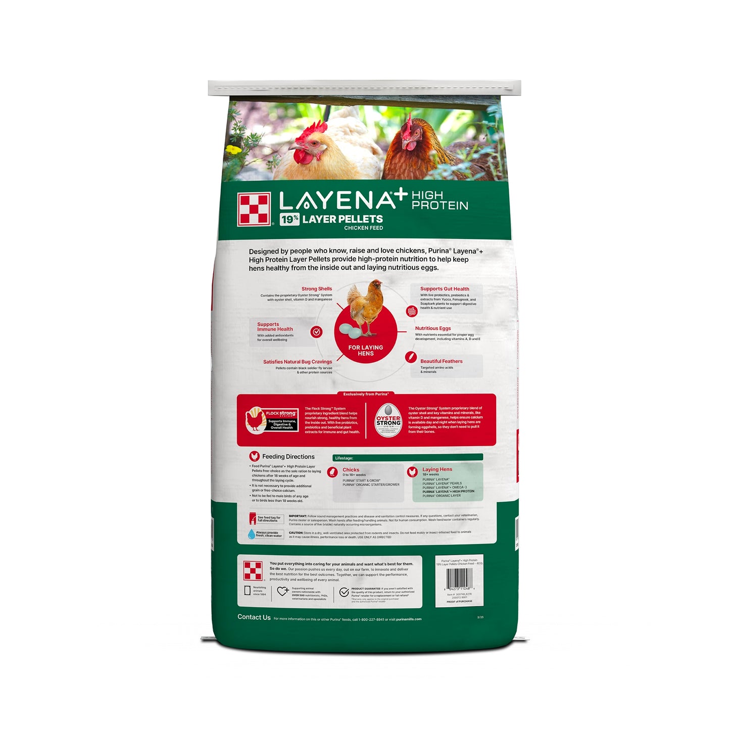 Purina® Layena®+ High Protein Layer Feed