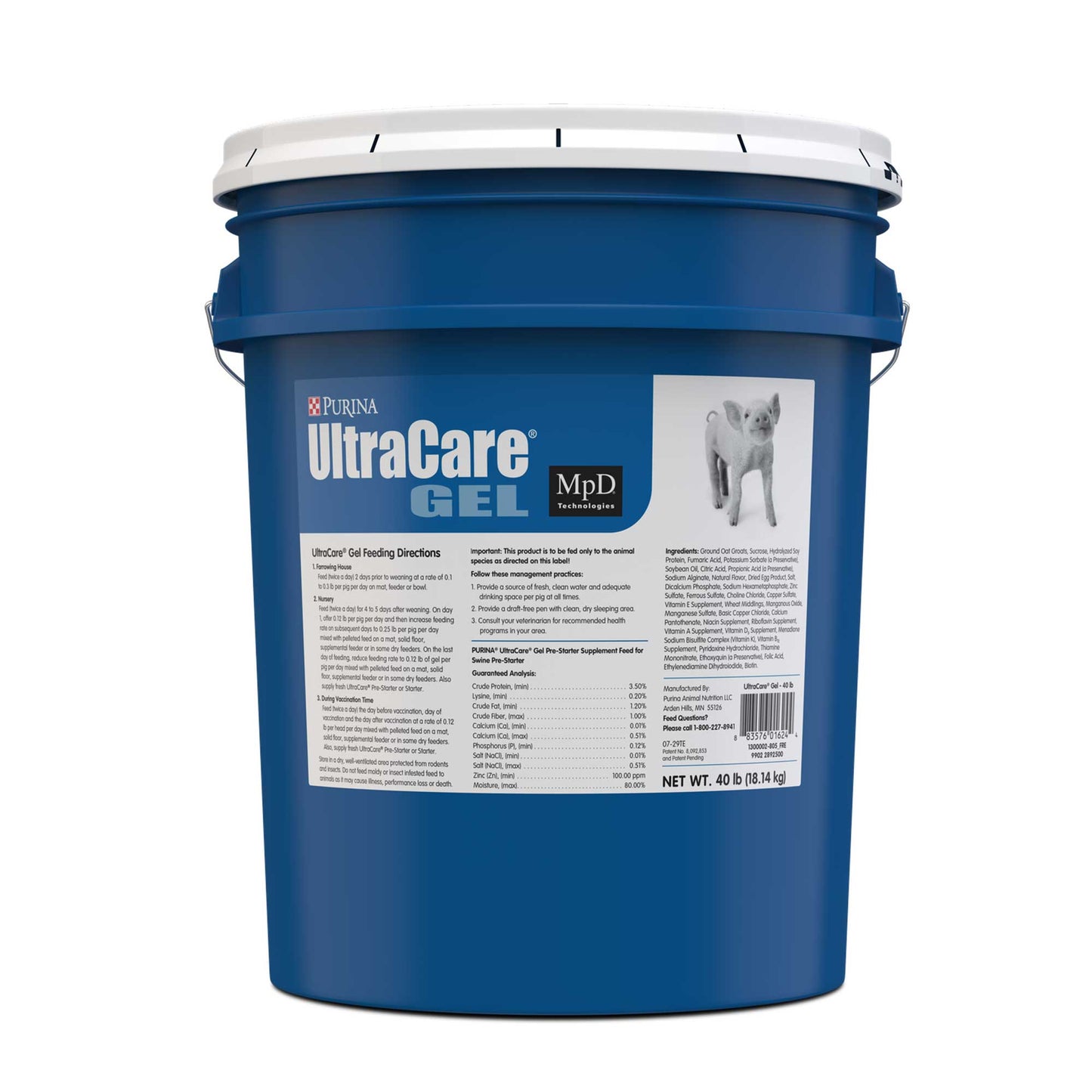 Purina Ultra Gel 40 Pound Bucket