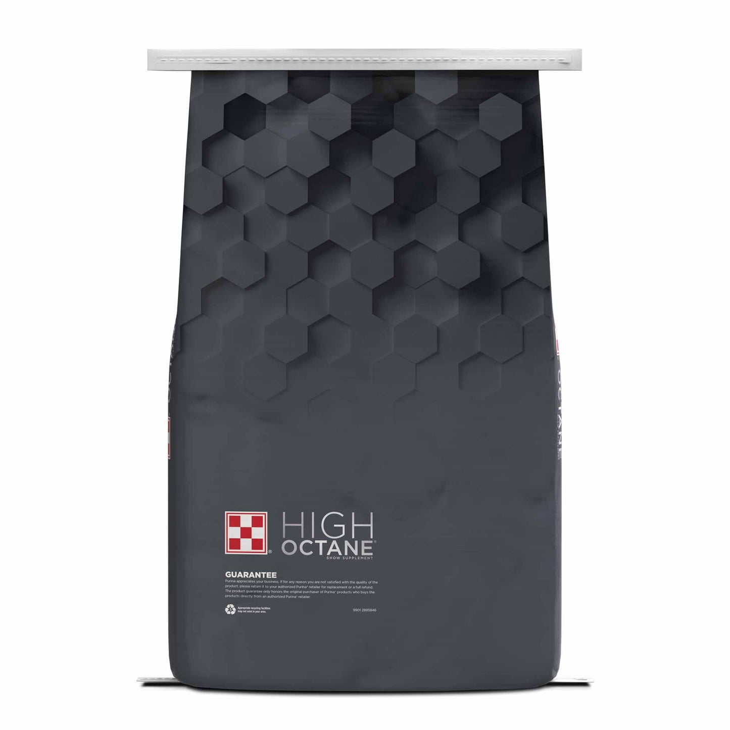 Back of Purina® High Octane® Fly Control Supplement with ClariFly®