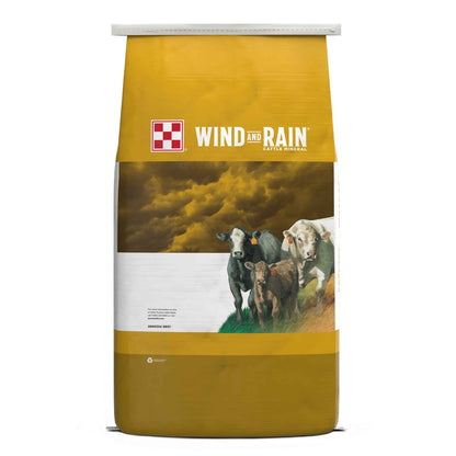 Purina® Wind & Rain® Storm® All Season 7.5 Complete With Altosid Cattle Mineral Back of Bag