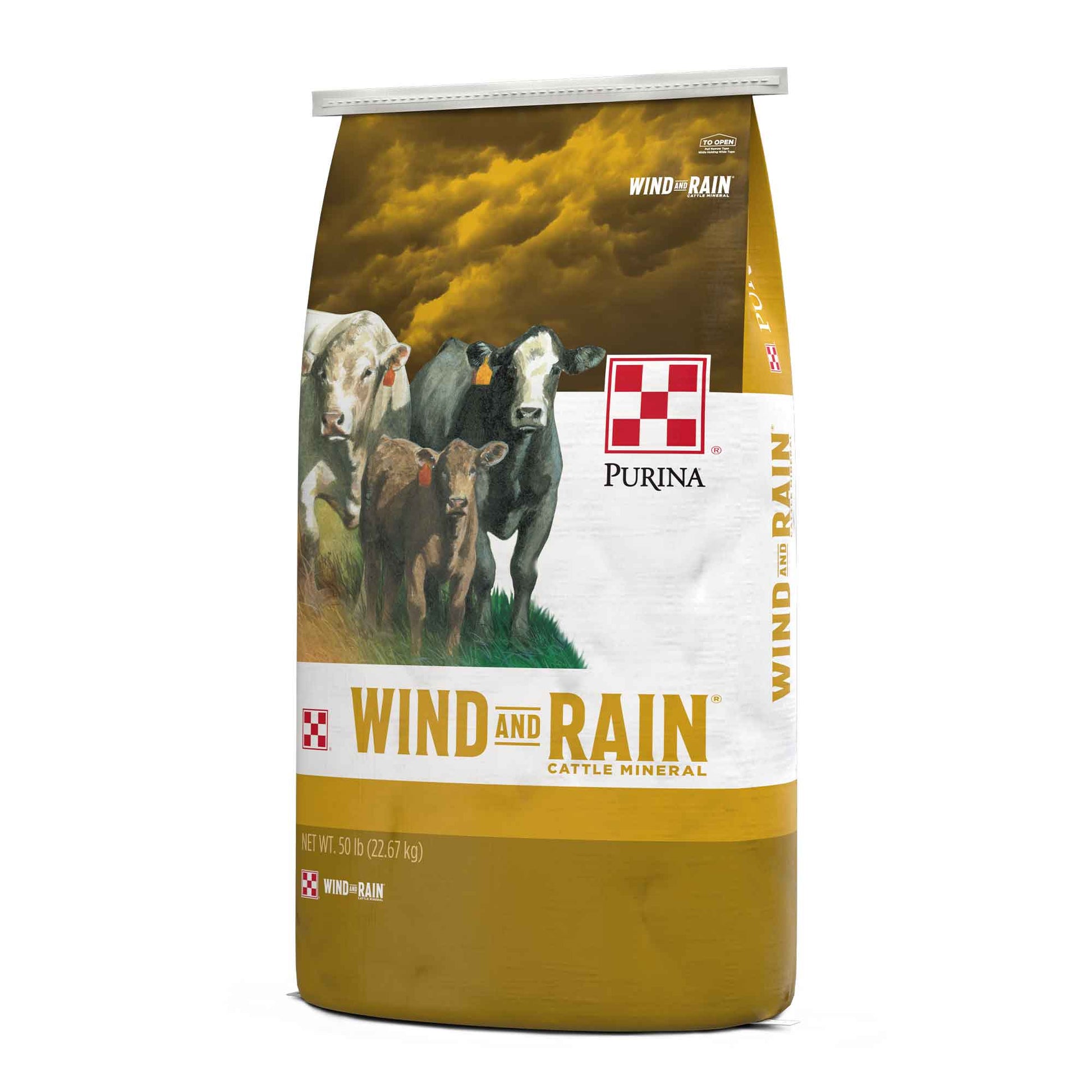 Purina® Wind & Rain® Storm® All Season 7.5 Complete With Altosid Cattle Mineral Right Angle