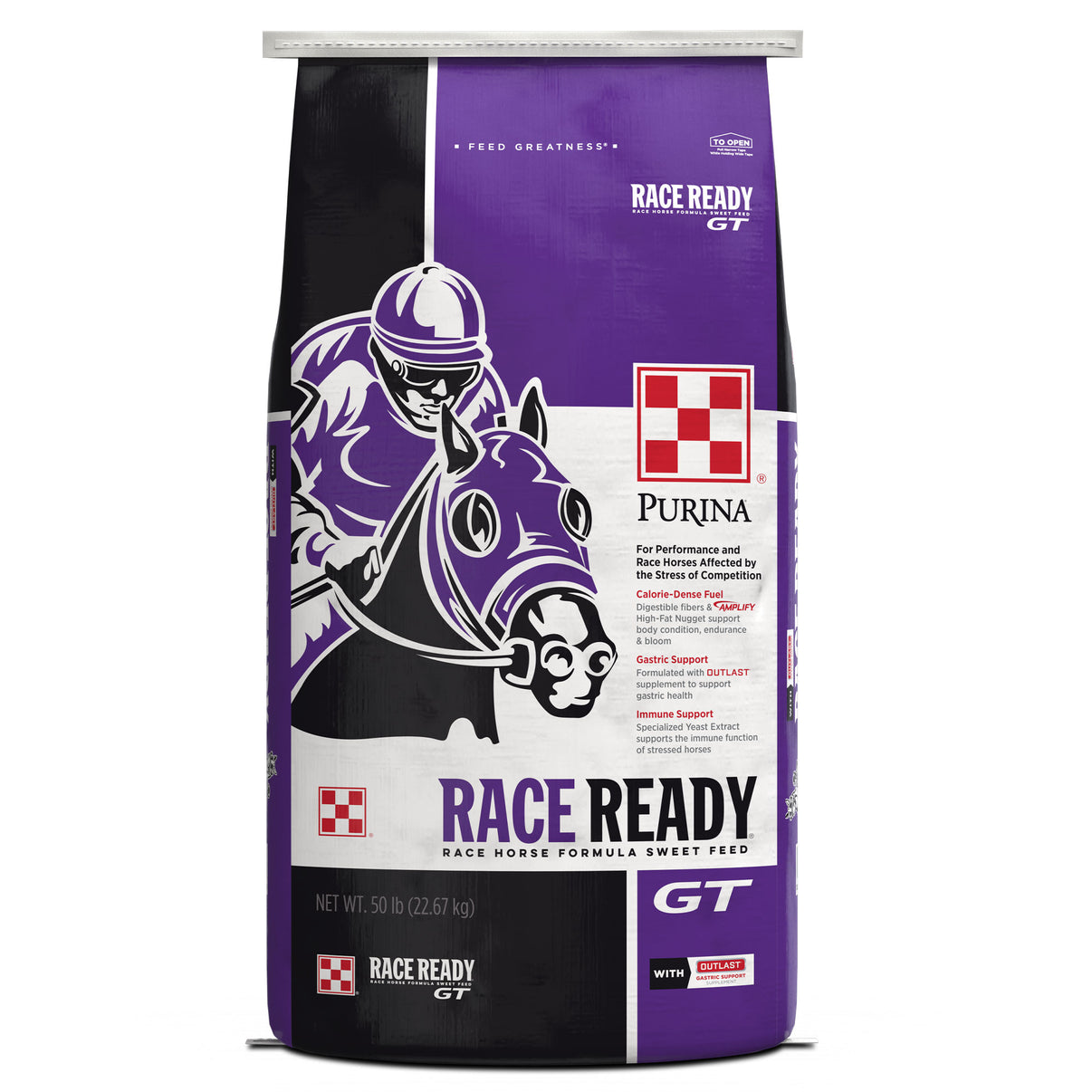Purina® Race Ready® GT Horse Feed With Outlast® Gastric Support