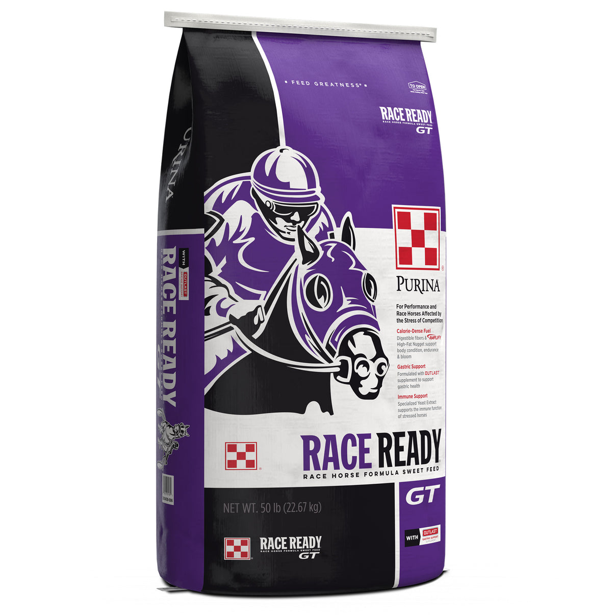 Purina® Race Ready® GT Horse Feed With Outlast® Gastric Support