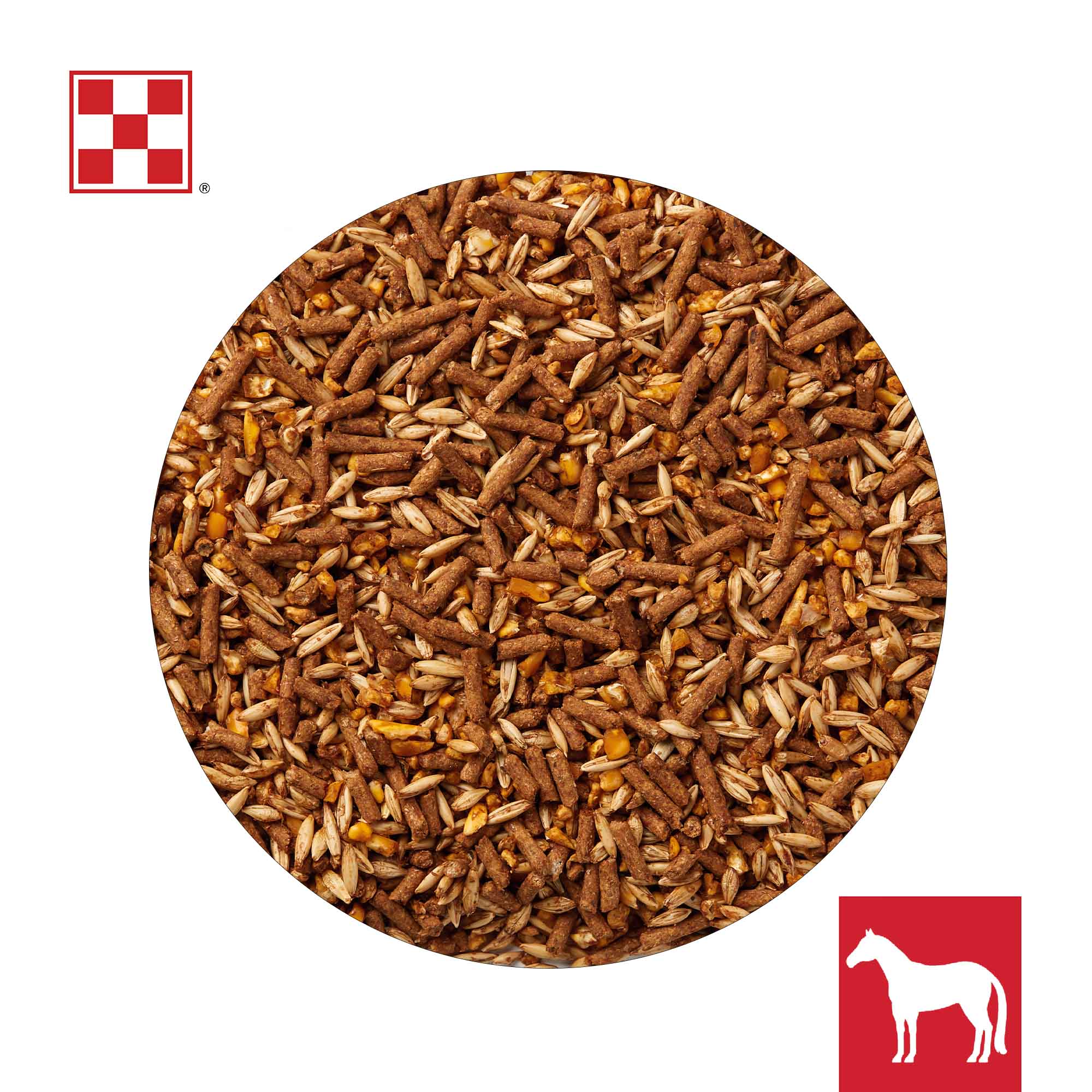 Purina® Omolene® #100 Active Pleasure Horse Feed/