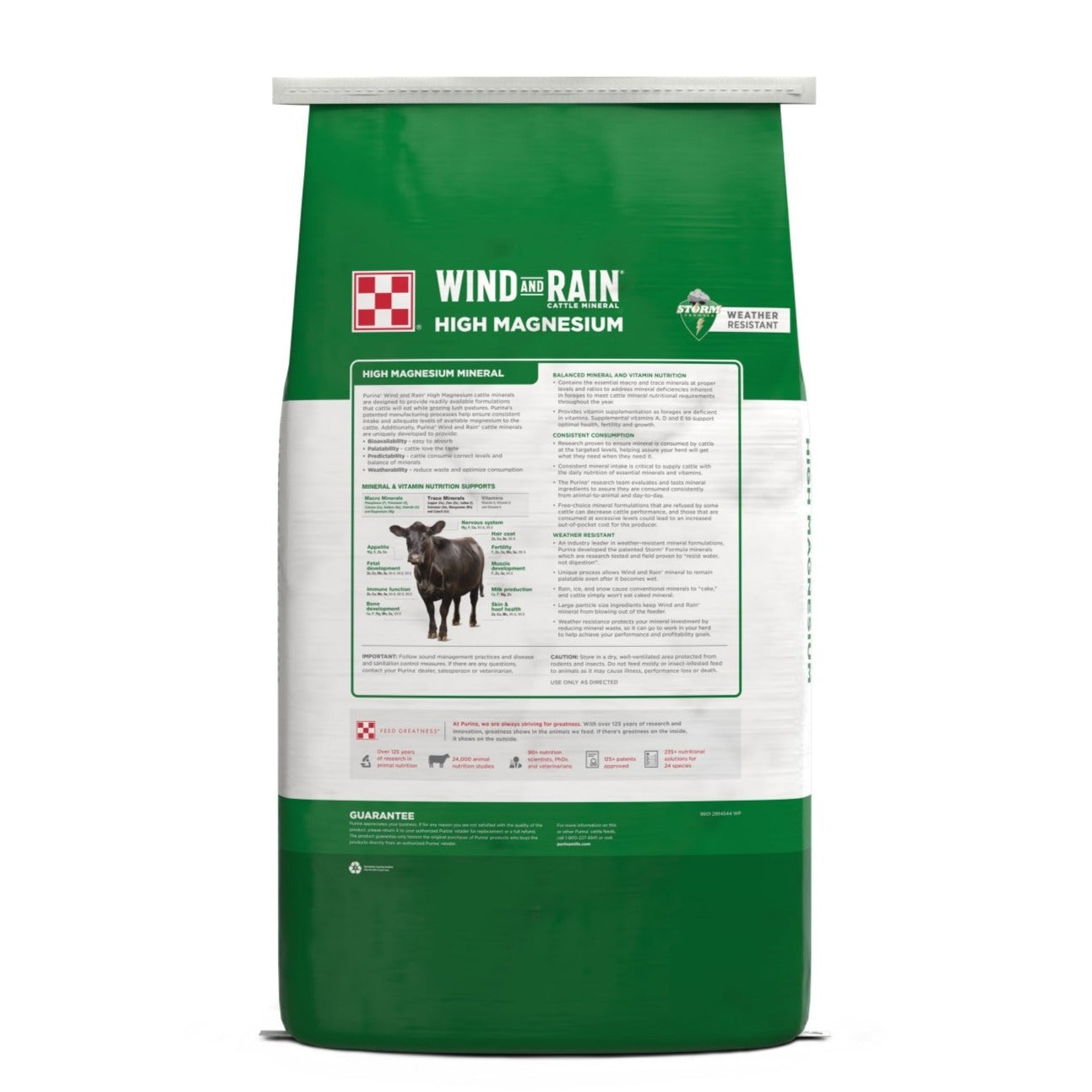 Purina® Wind & Rain® Storm® Hi-Mag 4 Complete Cattle Mineral Back