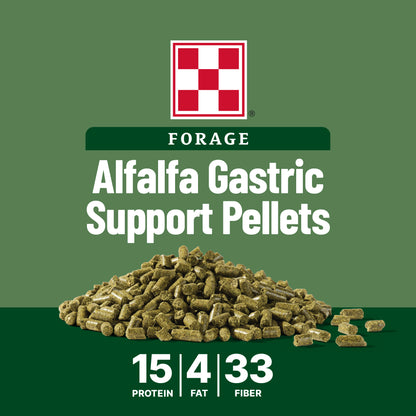 Purina® Forage Alfalfa Gastric Support Pellets, 40 Pound Bag