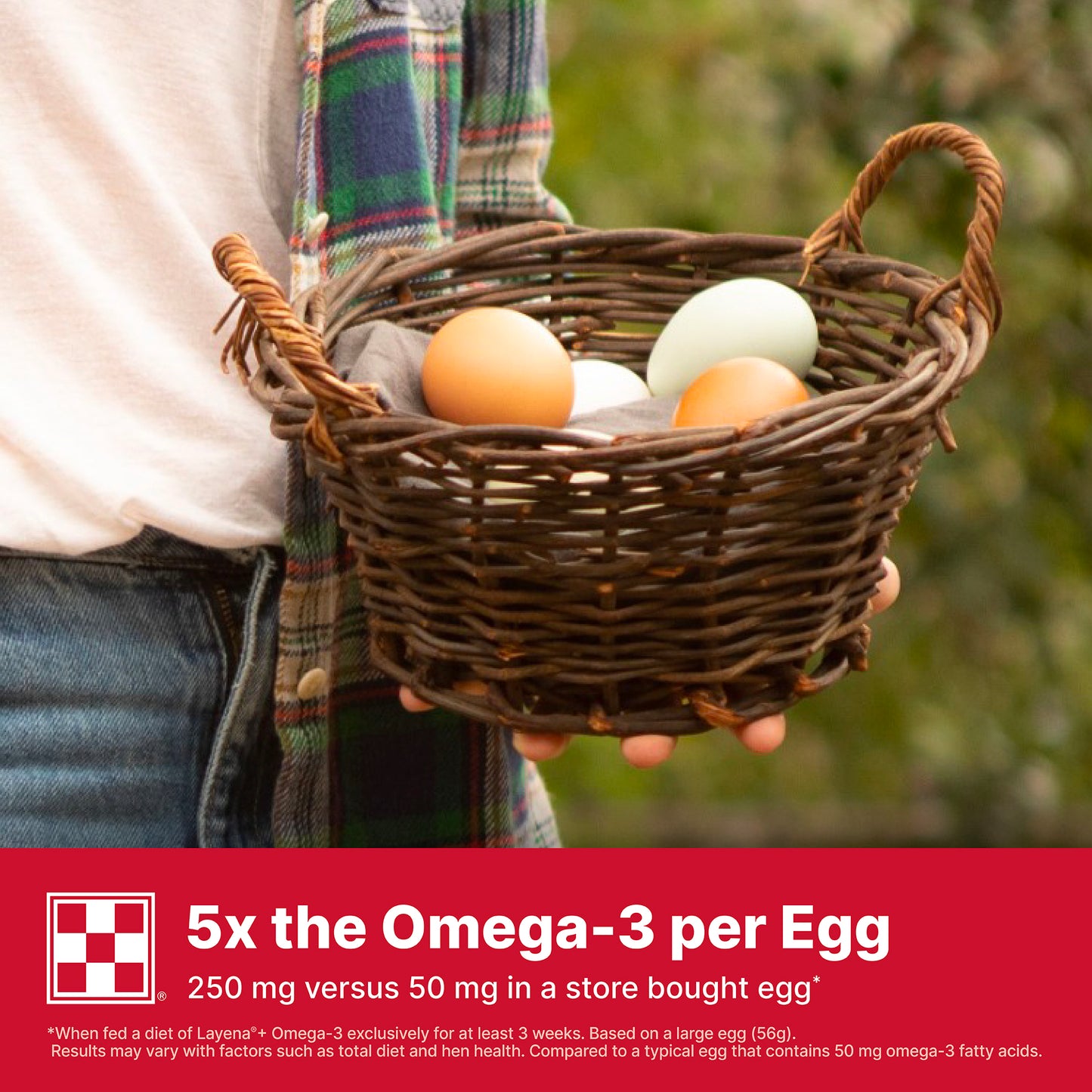 Purina® Layena®+ Omega-3 Chicken Feed Pellets