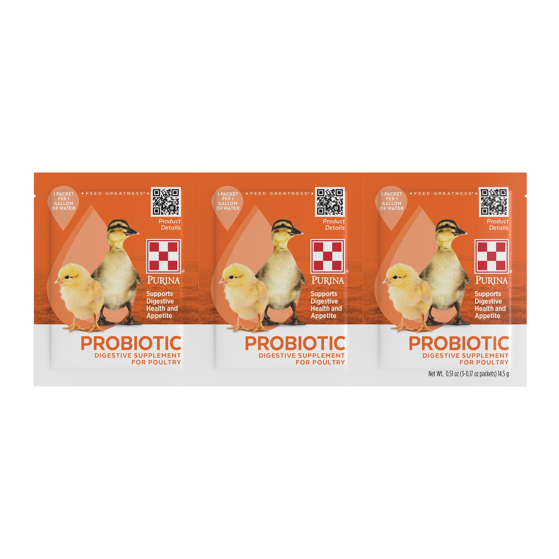 Front of Purina® Probiotic Digestive Supplement for Poultry