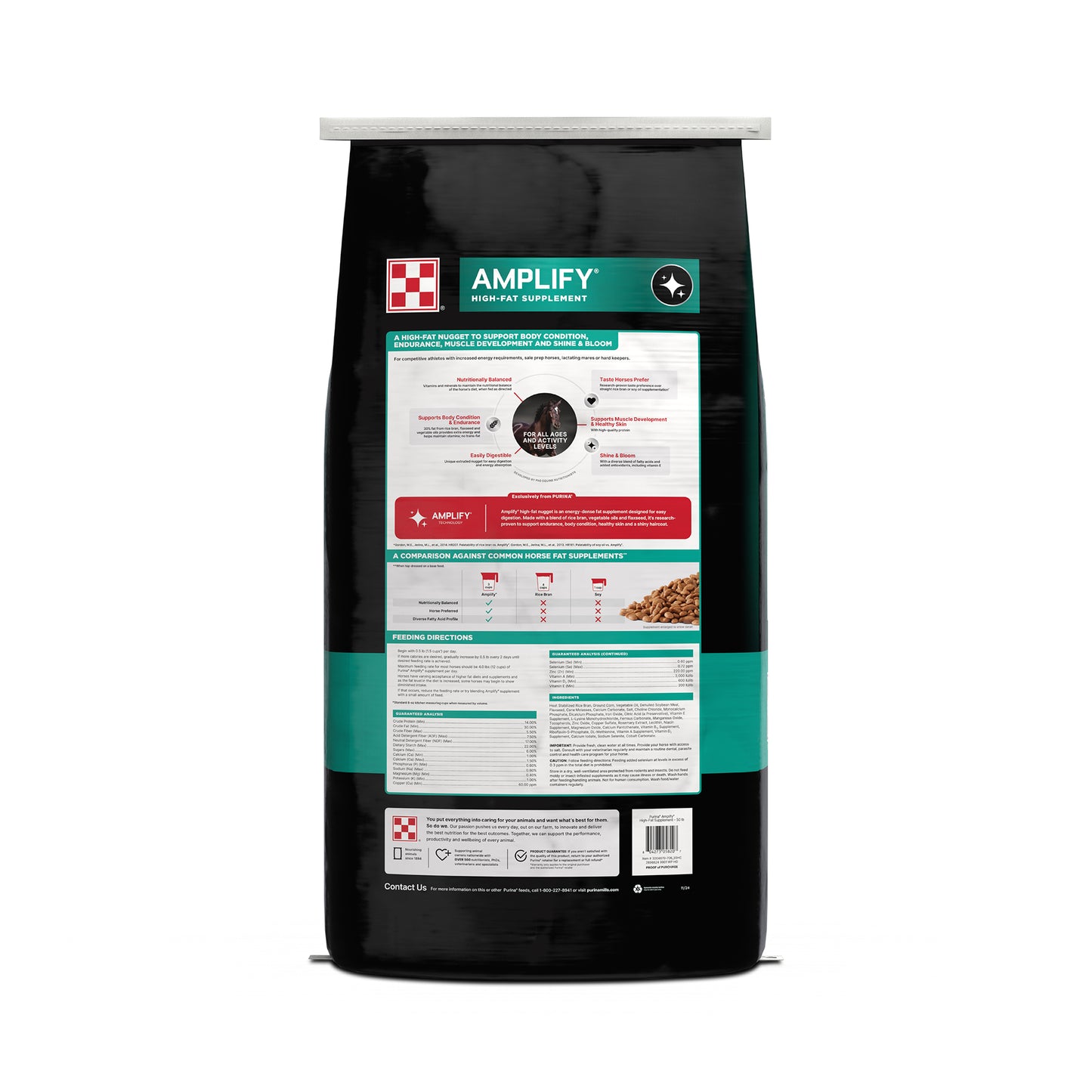 Purina® Amplify® High-Fat Horse Supplement