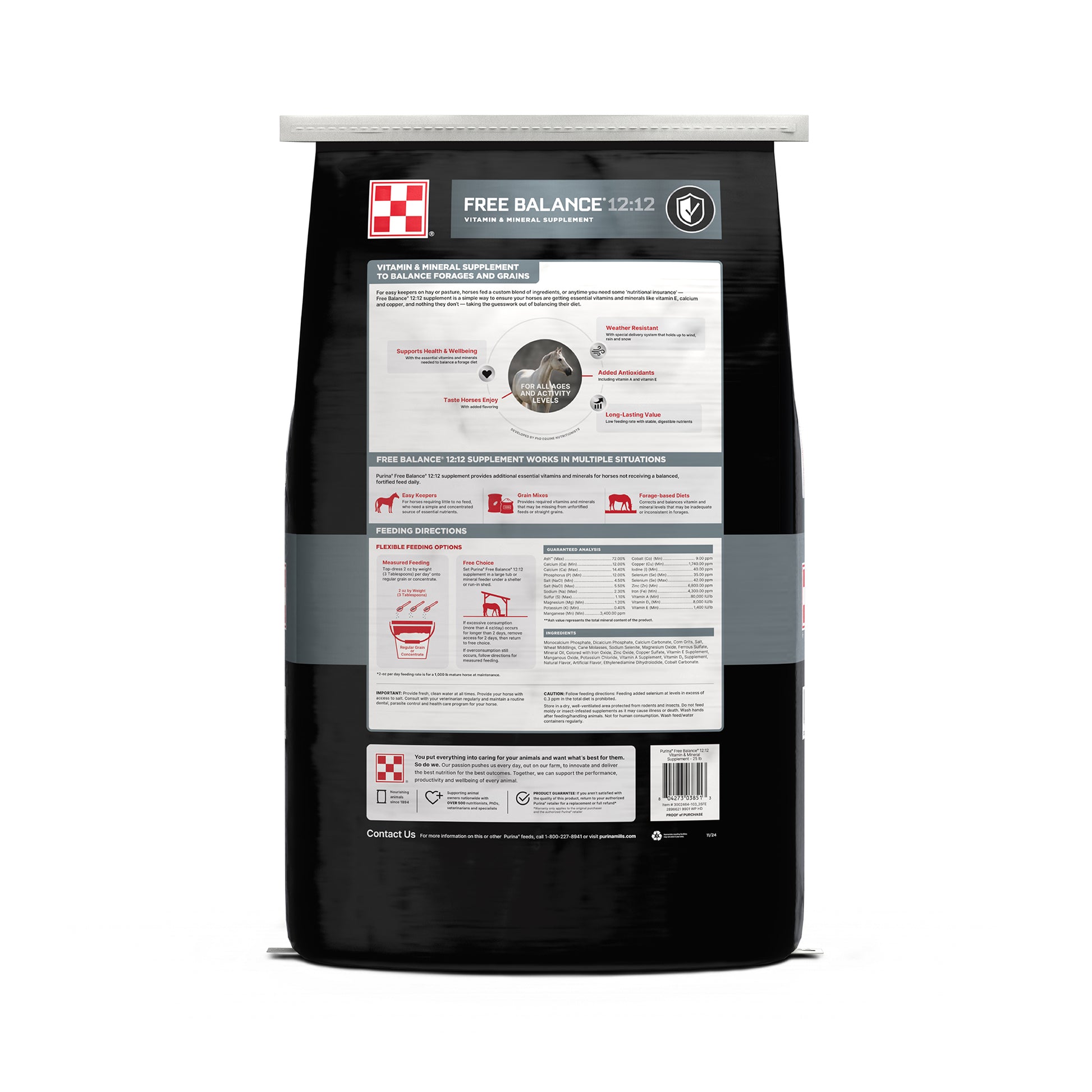 Purina® Free Balance® 12:12 Vitamin & Mineral Supplement
