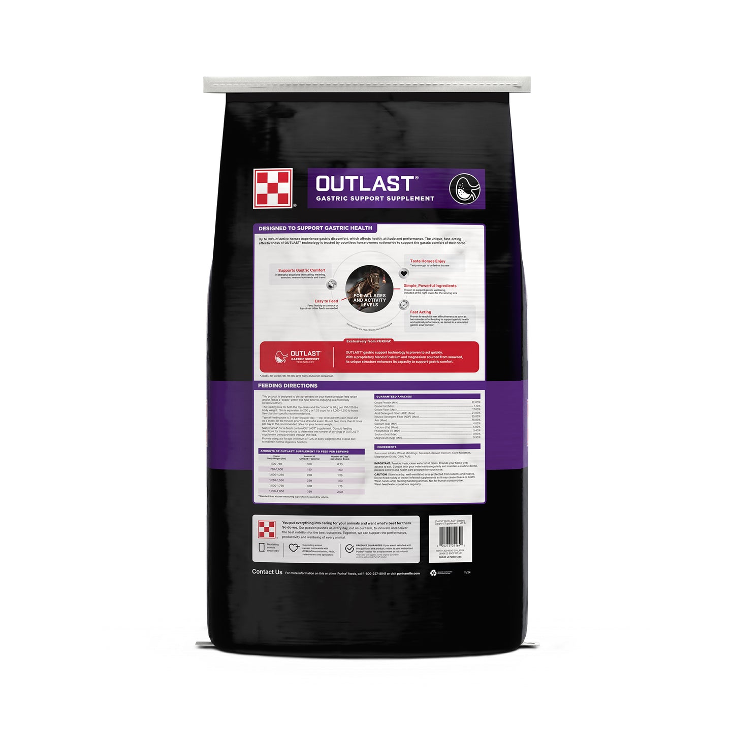 Purina® Outlast® Gastric Support Horse Supplement