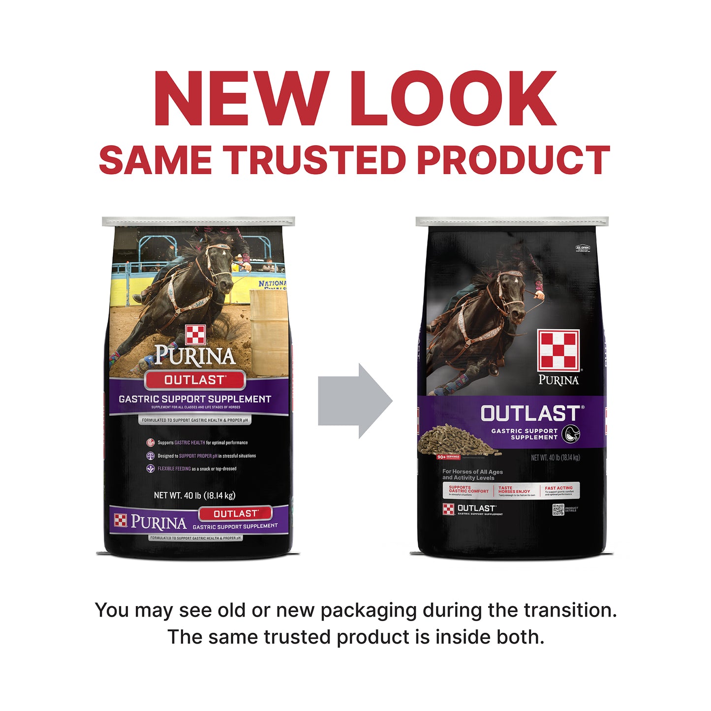 Purina® Outlast® Gastric Support Horse Supplement