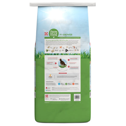 Purina® Farm to Flock™ 18% Grower Chick Food