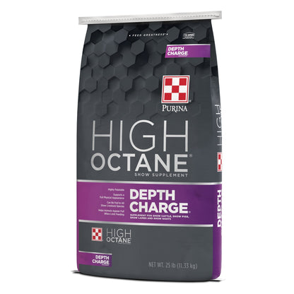 Right angle of Purina® High Octane® Depth Charge® Show Supplement