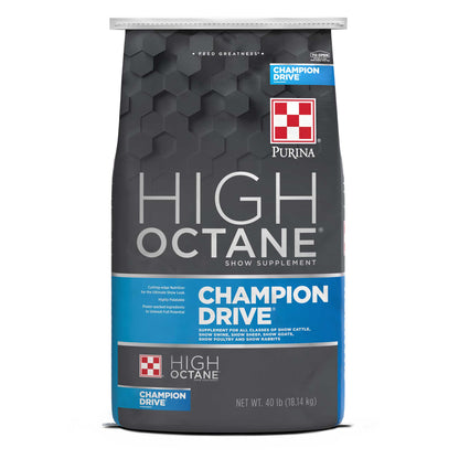 Front of Champion Drive 40 pound Bag