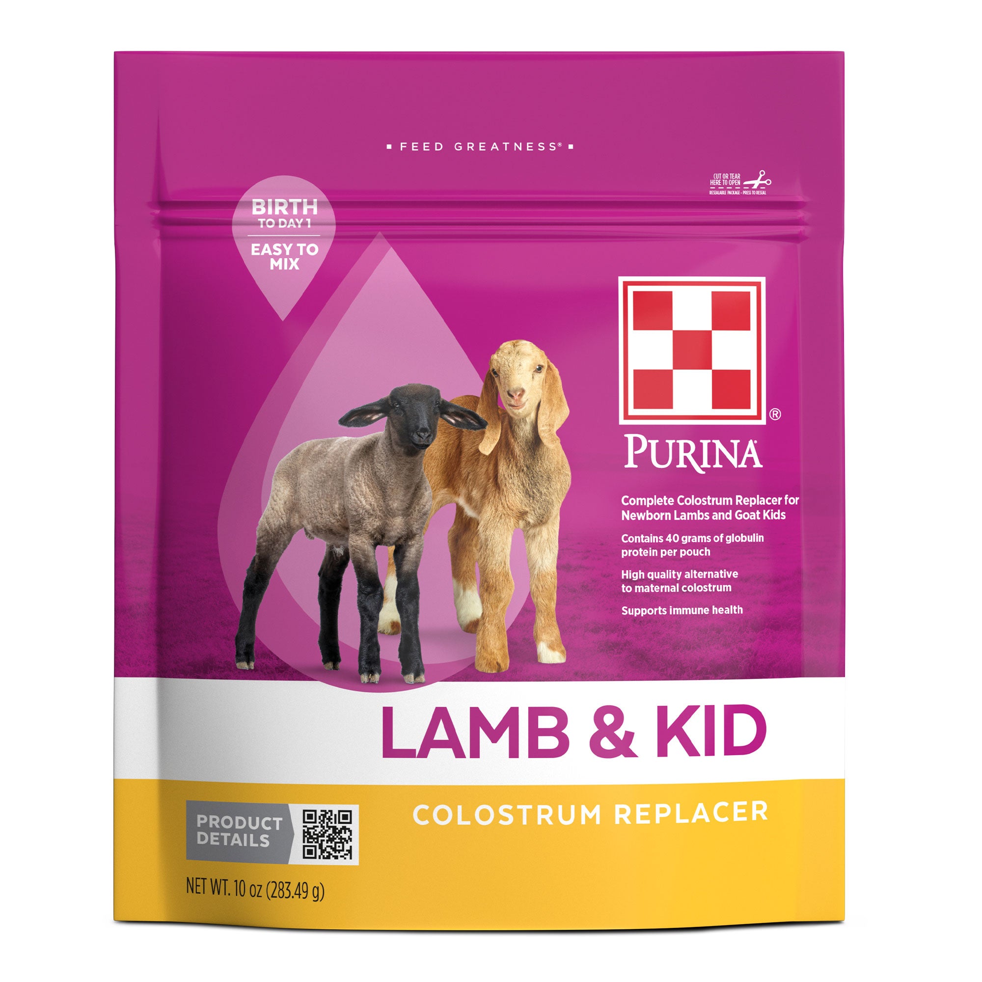 Purina® Lamb & Kid Colostrum Replacer