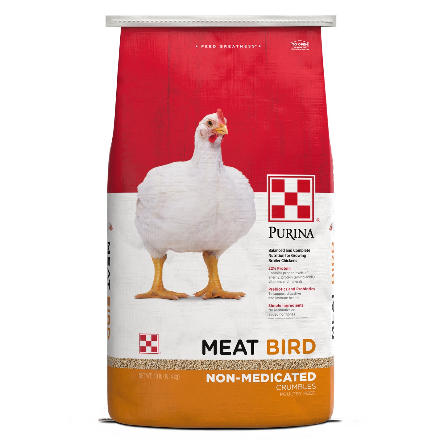 Purina® Meat Bird Feed Crumbles for Broiler Chickens Shop Now