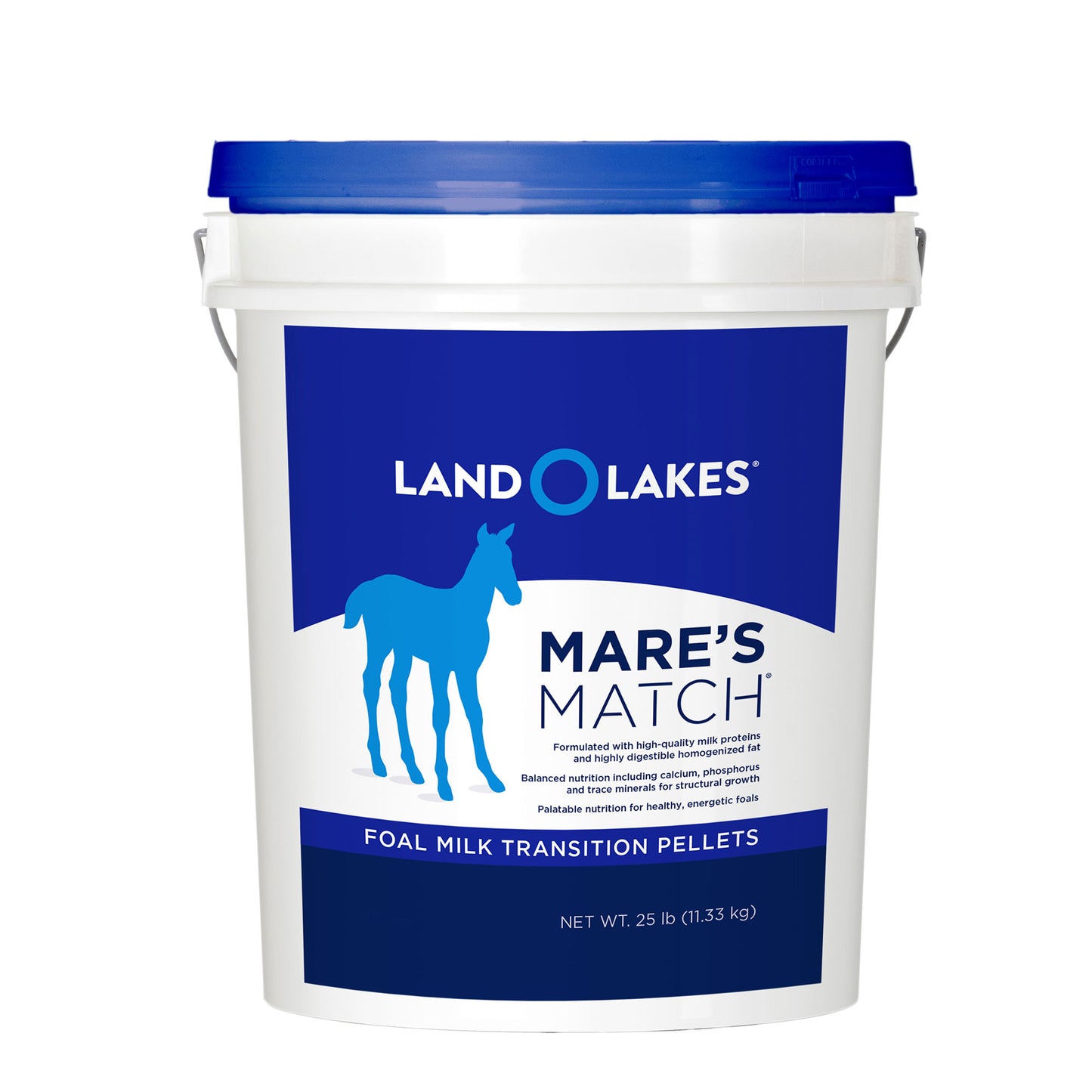 LAND O LAKES Mare's Match Foal Milk Transition Pellets 25 Pound pail