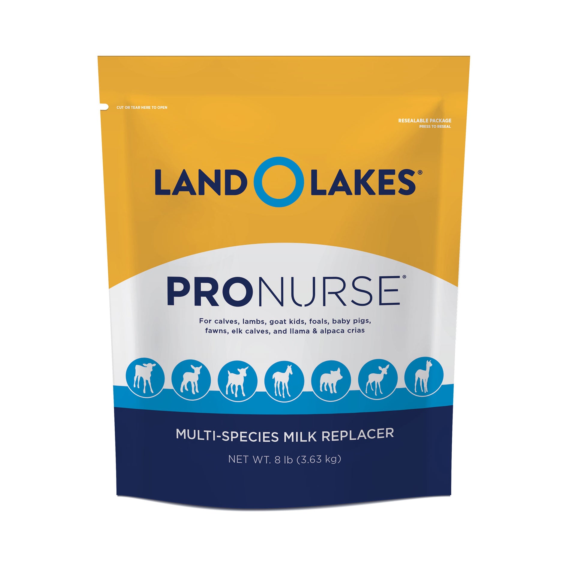 LAND O LAKES ProNurse Specialty Milk Replacer 8 Pound pouch