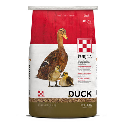 Purina Duck Feed Pellets 40 Pound bag