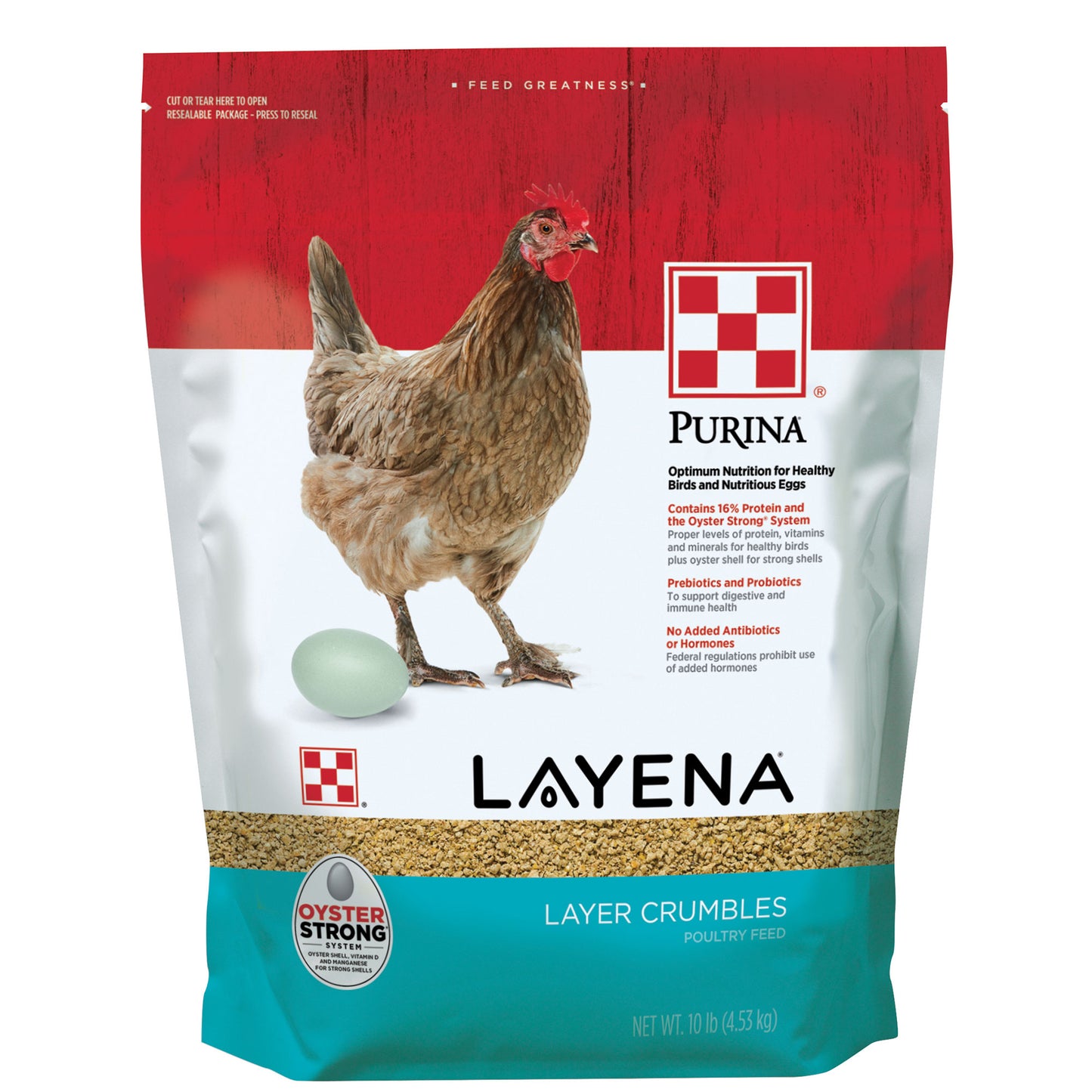 Purina Layena Crumbles 10 pouch