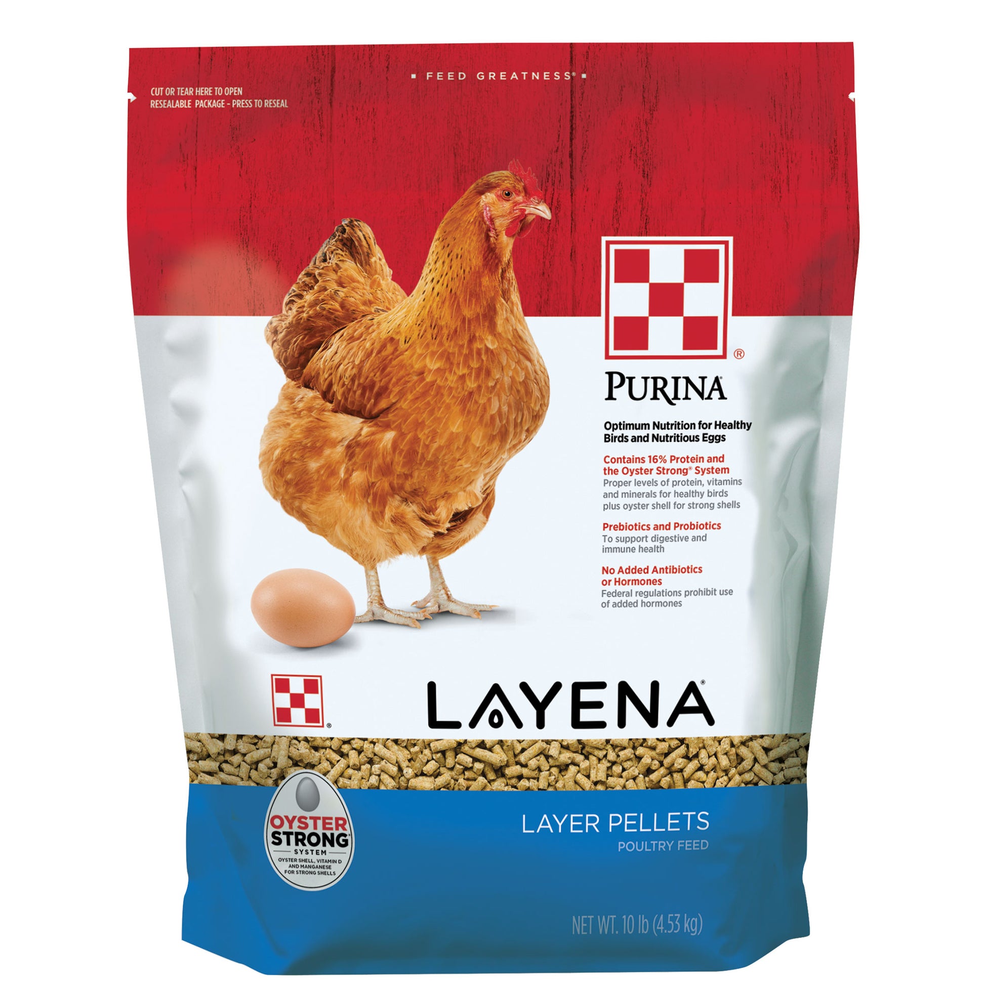 Purina Layena Pellets 10 pound pouch