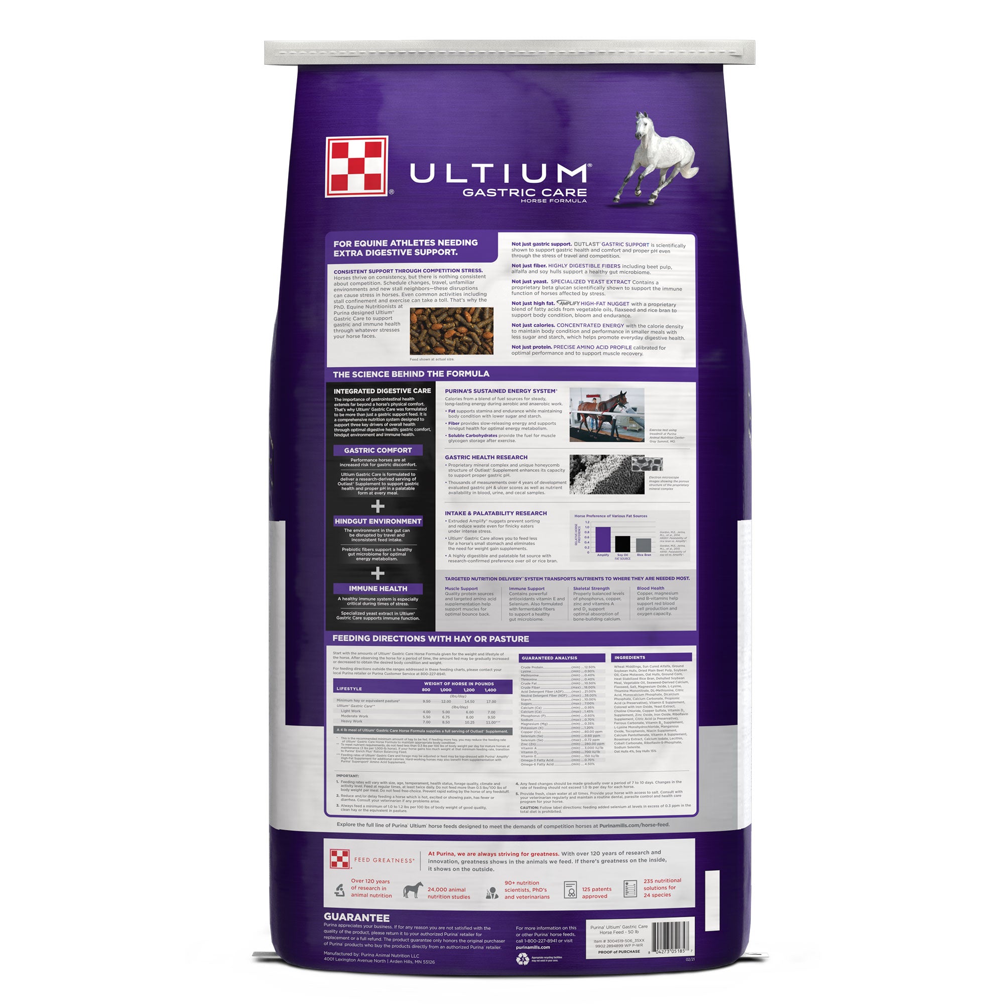 Purina® Ultium® Gastric Care Horse Feed With Beet Pulp & Alfalfa