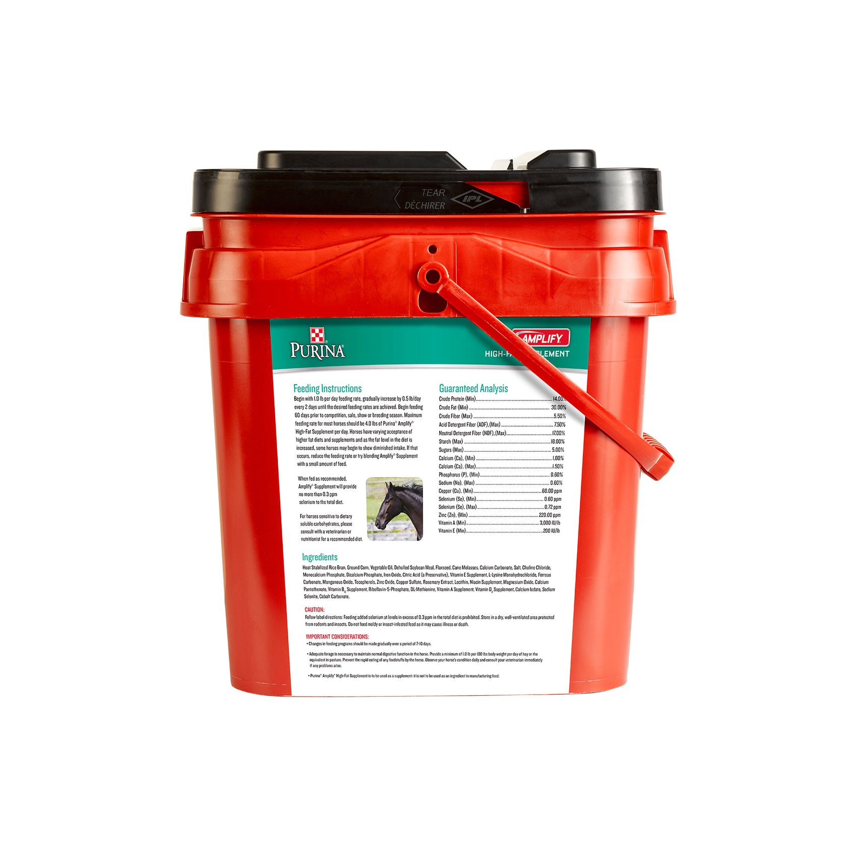 Purina® Amplify® Horse Supplement High Fat Supplement for Horses