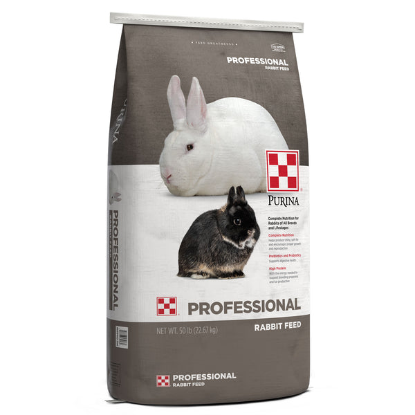 Purina Professional Rabbit Feed Pellets 50 Pound Bag Purina Animal Nutrition