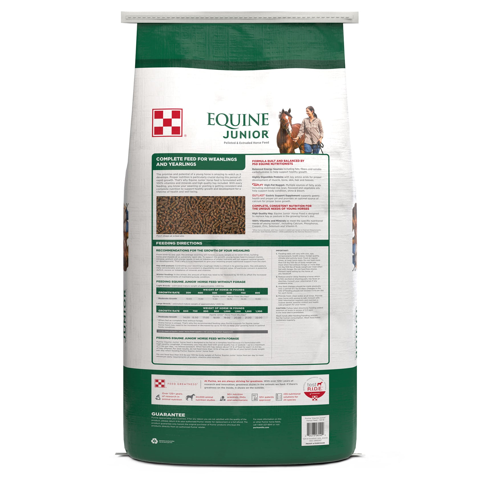 Purina® Equine Junior Horse Feed Fuel Your Young Horse's Growth Purina Animal Nutrition