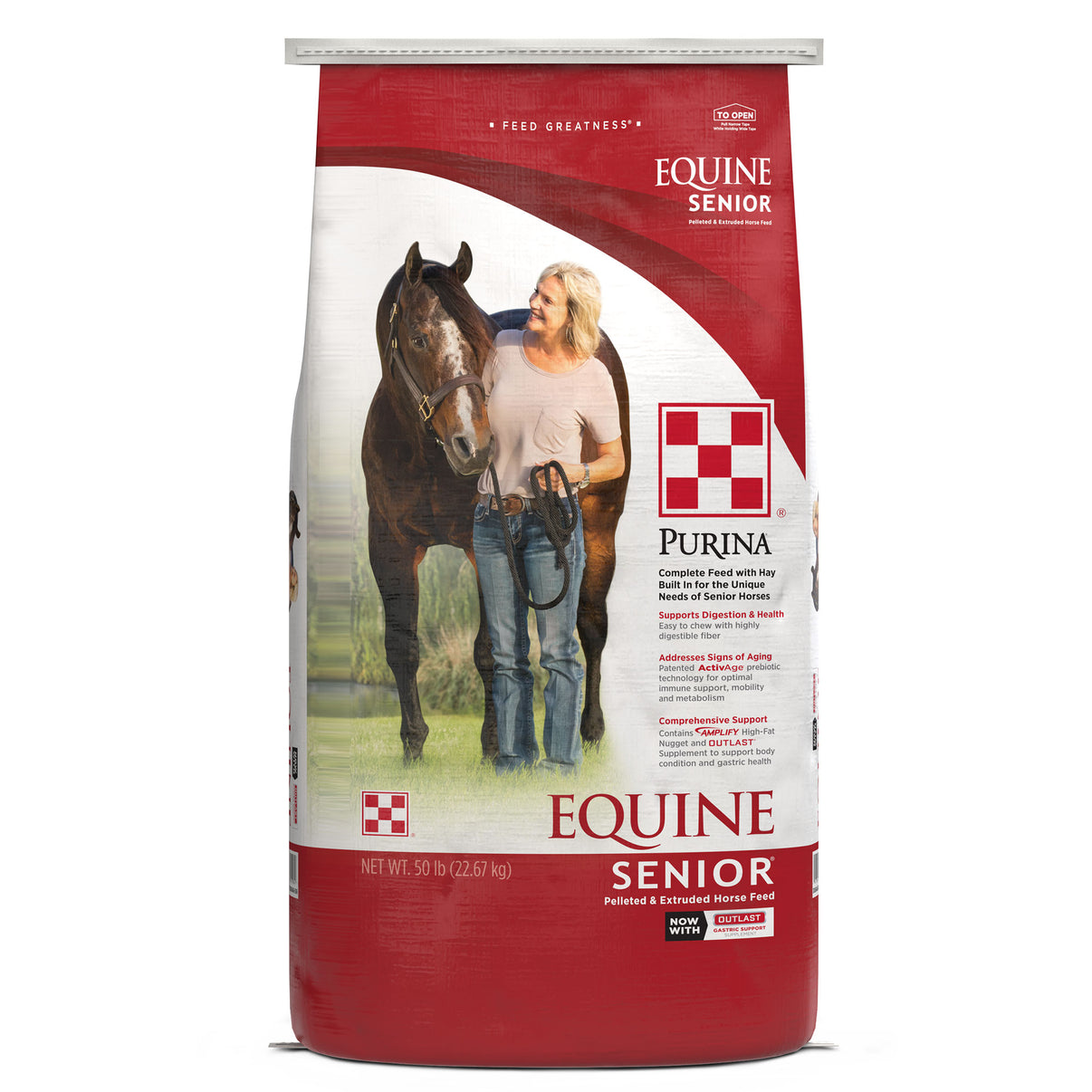 Purina® Senior Horse Feed Veterinarian For Senior Horses Purina Animal Nutrition