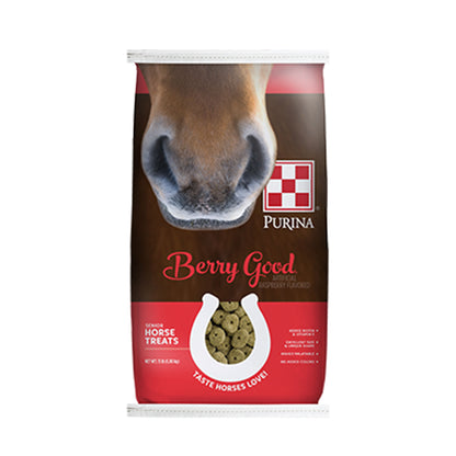 Purina Berry Good Horse treat 15 Pound Bag