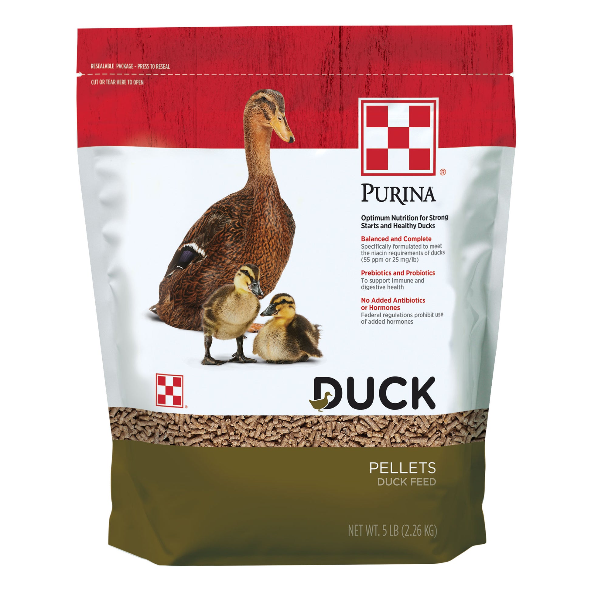 Purina Duck Feed Pellets 5 Pound bag
