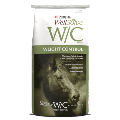 Front of Purina Wellsolve W/C 50 Pound Bag