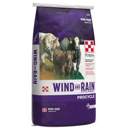 Left Angle of Wind and Rain Procycle 50 Pound Bag