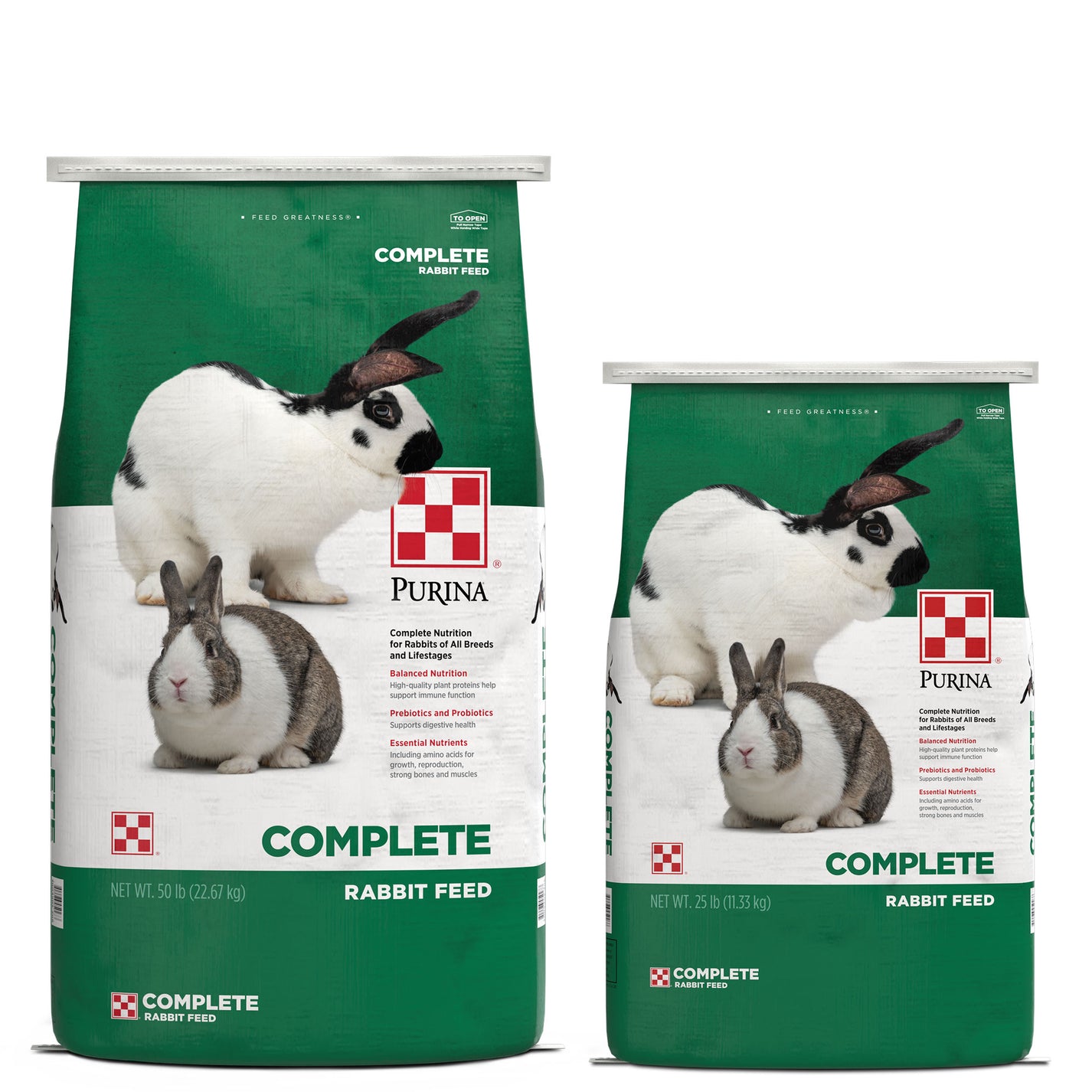 Purina® Rabbit Feed Corn-Free Pellets | For All Life Stages – Purina ...